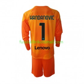 Fußballtrikots Inter Mailand Samir Handanovic 1 Torwart Kinder 2022-2023 Langarm Fourth trikot kaufen